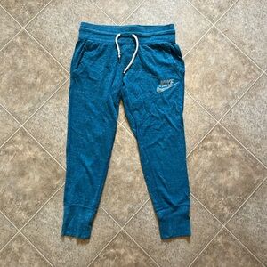 Nike blue jogger sweatpants